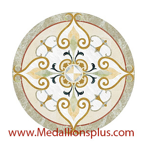 Waterjet Medallion - Design 45